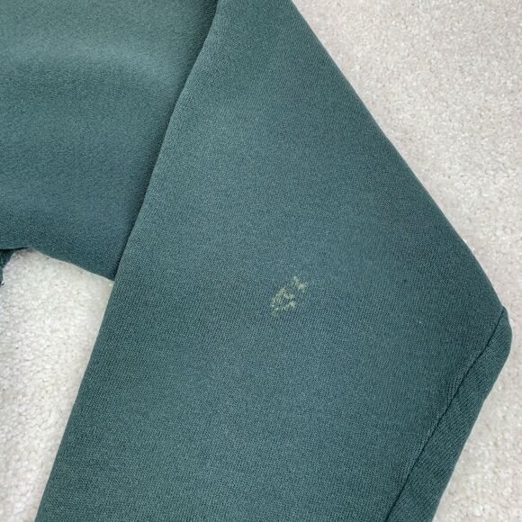 Vintage California Highway Patrol Sweatshirt Size Med Green Crewneck Embroidered - Picture 8 of 12